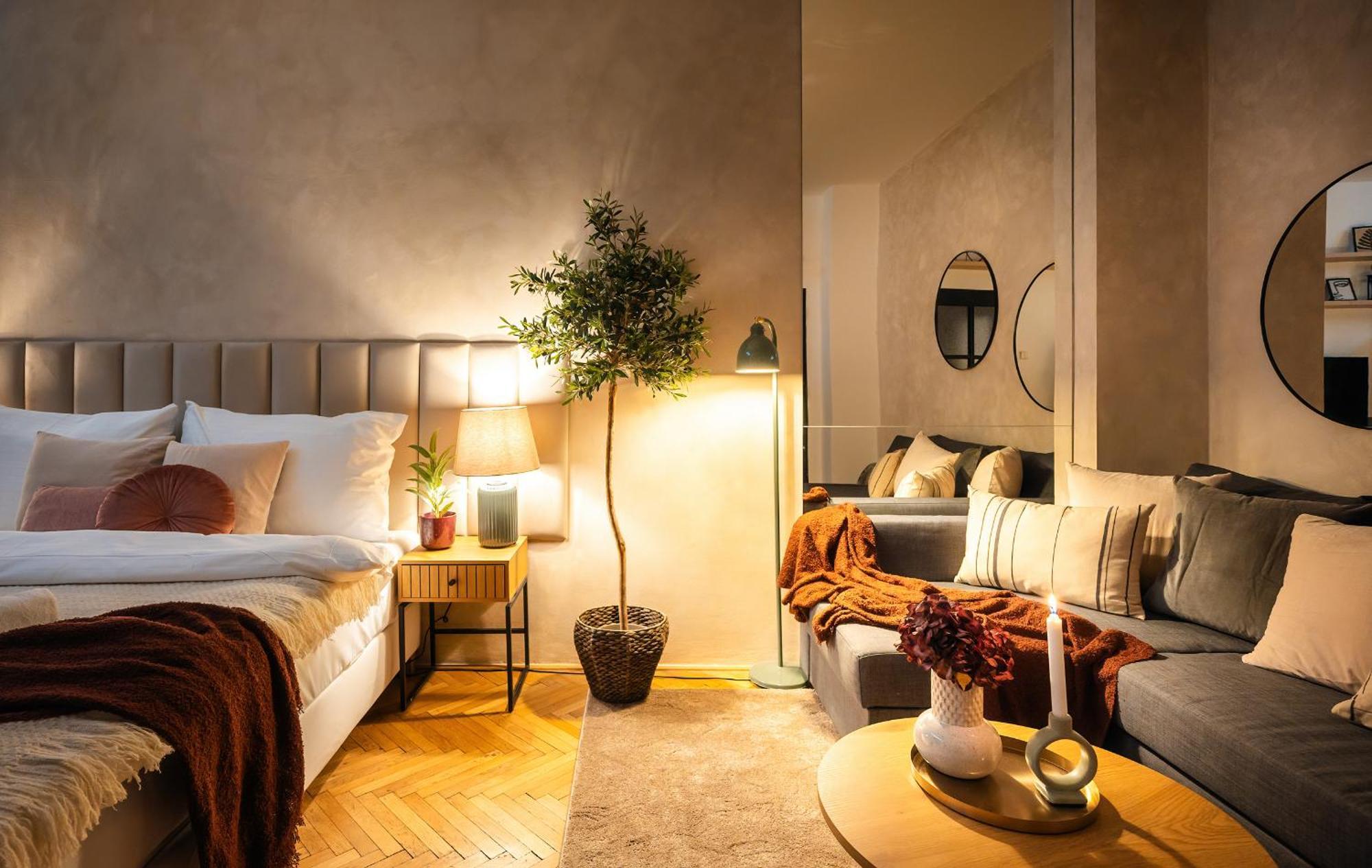 2Br 1,5Bath Chic City Suite Near Wenceslas Square Prague Exterior photo